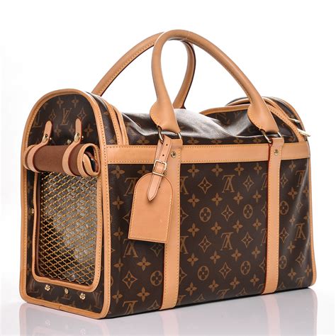 louis vuitton laisse pour chien|Products by Louis Vuitton: Dog Carrier 40.